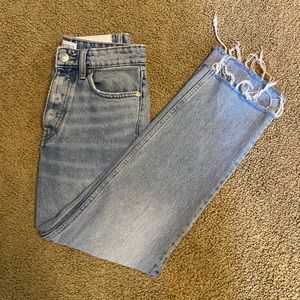 Zara straight leg jeans